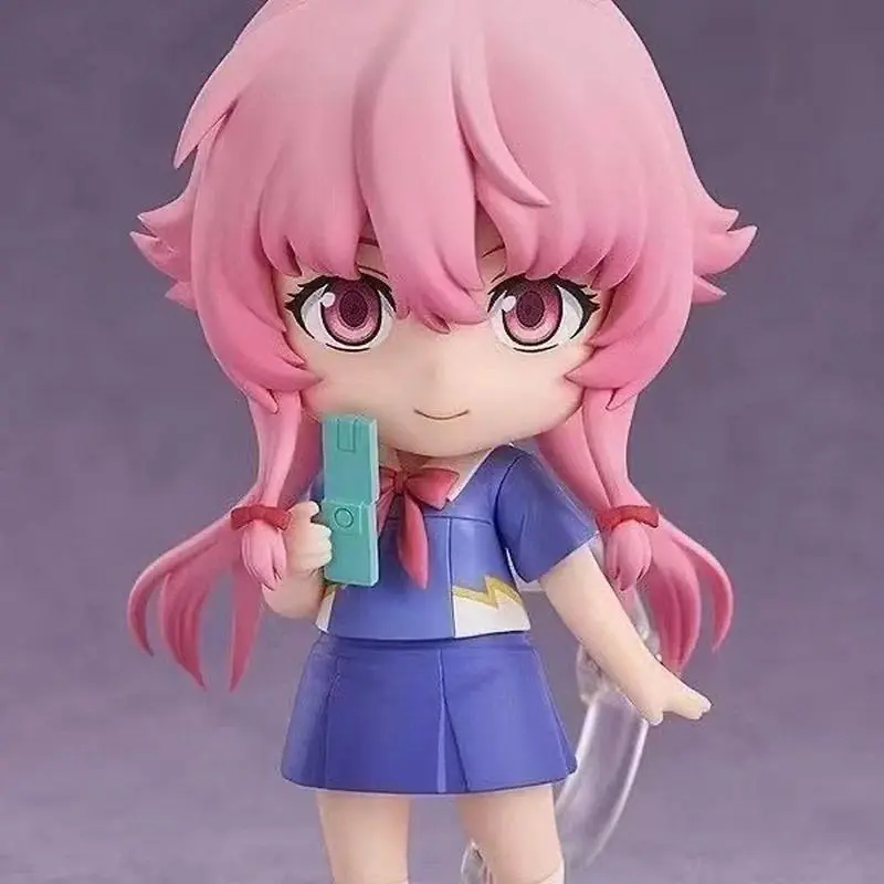 Nendoroid 2316 PVC Future Diary Gasai Yuno Chinese Articulated Action Figure Multiple Expressions Desktop Decoration Toy & Gift