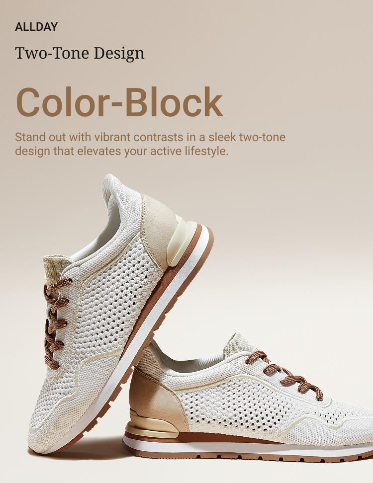 VIVAIA Slip-On Sneakers All-Day Comfort, Water-Repellent, Machine Washable, High Rebound Sole, Breathable Knit Healthcare/ Travel / Standing Workers Shoes, Comfortable Sneakers, Unisex Shoes (All Day)