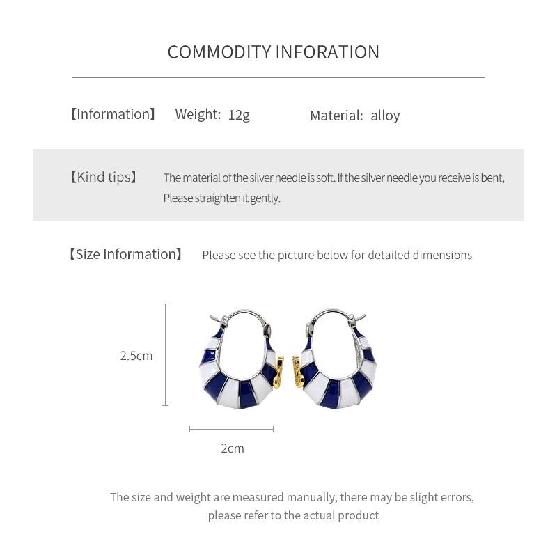 Vintage Saturn Earrings, Water Drop Shape Ear Cuffs, Elegant High-End Jewelry, Lightweight Luxury Accessories, Retro Style Ear Rings