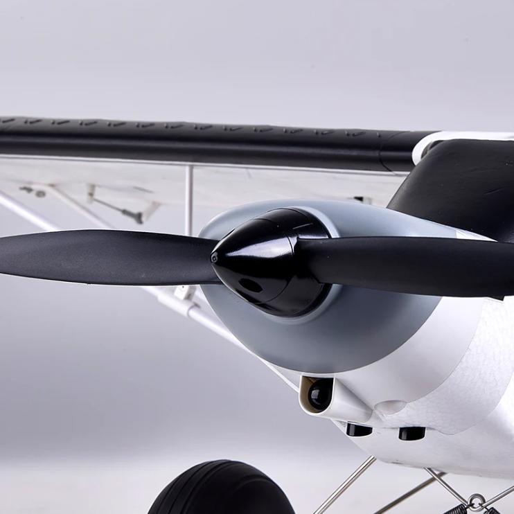 FMS 1300mm PA-18 Super Cub with Reflex V3, PNP / RTF ,The best Gifts（RTF = plane, remote, battery battery charger，PNP = plane only）