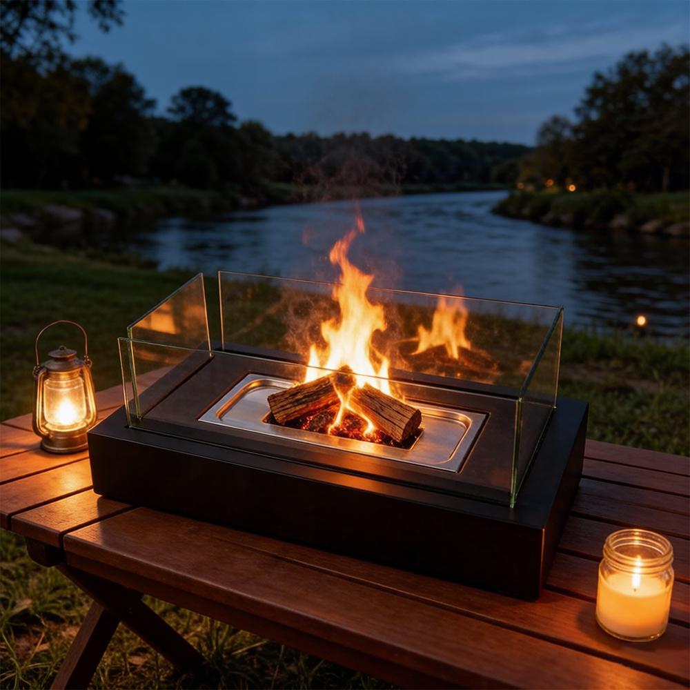 Tabletop Fire Pit with Smores Maker Kit Portable Indoor/Outdoor Mini Small Fireplace Table Top Decor Home Patio Balcony Backyard Gifts for Women Mom Her Wedding Mothers Day Housewarming Birthday Gift firepits Tabletop Fire Pit with Smores Maker Kit Portable Indoor/Outdoor Mini Small Fireplace Table Top Decor Home Patio Balcony Backyard Gifts for Women Mom Her Wedding Mothers Day Housewarming Birthday Gift firepits
