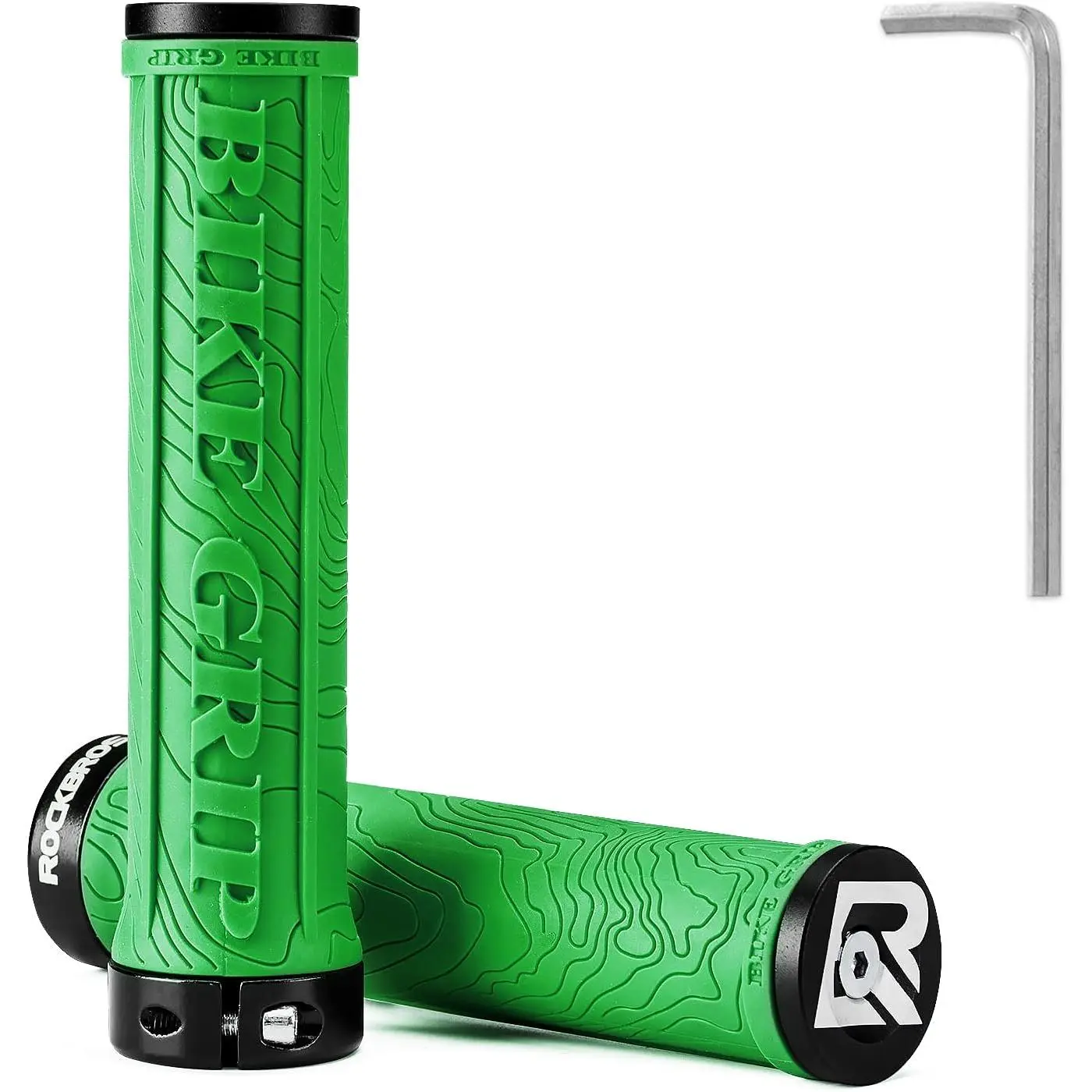 Handlebar Grips,Double Lock-,Non-Slip Rubber,Orange |  Handle Bar Grips Hand Grip for Road Urban Foldable  MTB BMX Scooter Black,Multiple Colors