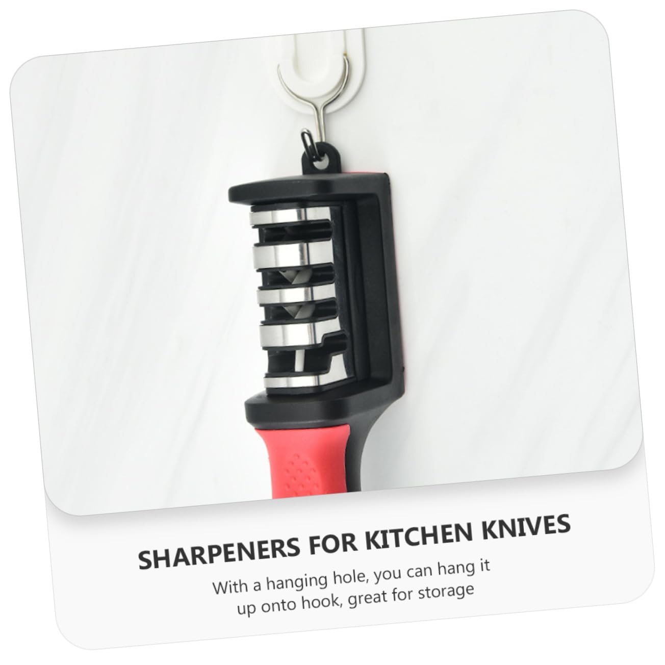 Serrated Knife Sharpener Multi-function Kitchen Sharpener Four Sections Easy to Use