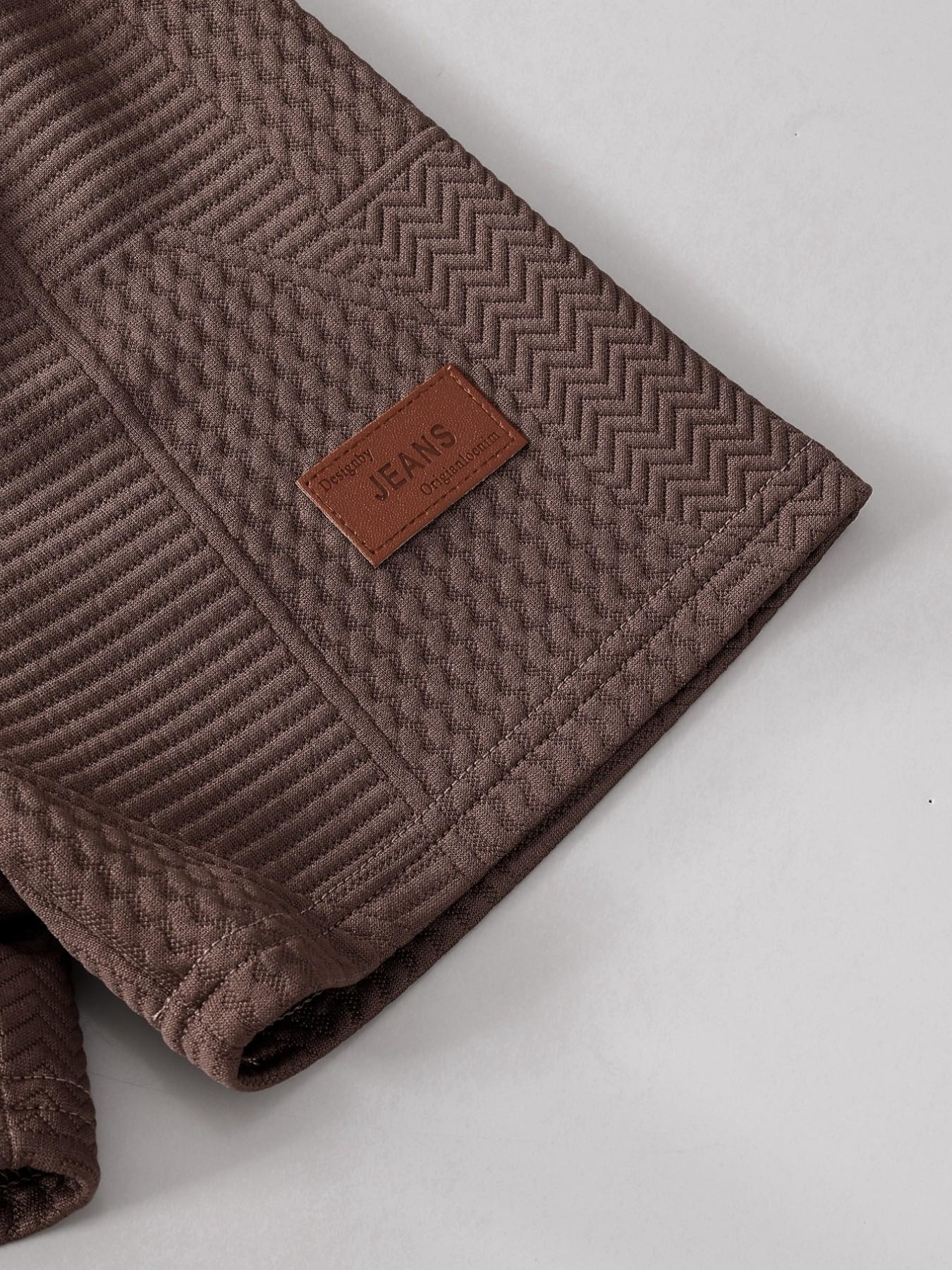 Boys' Summer New Set, Special Fabric Round Neck Short Sleeve with Casual Shorts, 2-Piece, Comfortable and Stylish