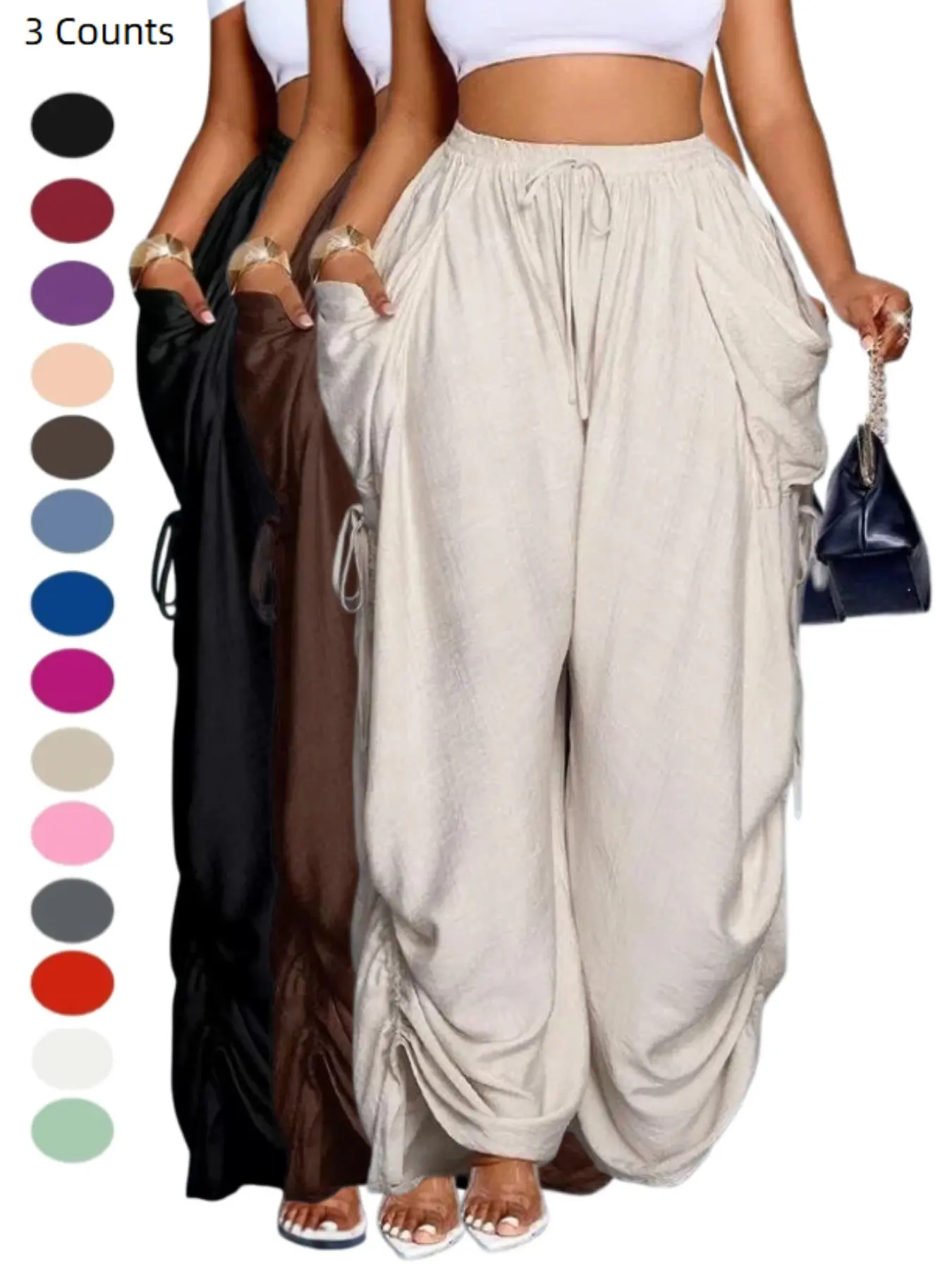 Black + Coffee Brown + Cream White