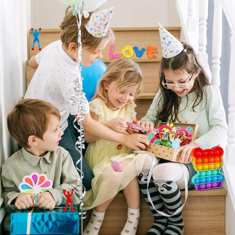 100 pcs Fidget Toys Pack, Party Favors For Kids 8-12 Mini Autism Sensory Toy Goodie Bag Pinata Stuffers Treasure Box School Prizes Birthday Party Supplies Halloween Treat Xmas Gifts For Boys Girls 4-8 100 pcs Fidget Toys Pack, Party Favors For Kids 8-12 Mini Autism Sensory Toy Goodie Bag Pinata Stuffers Treasure Box School Prizes Birthday Party Supplies Halloween Treat Xmas Gifts For Boys Girls 4-8