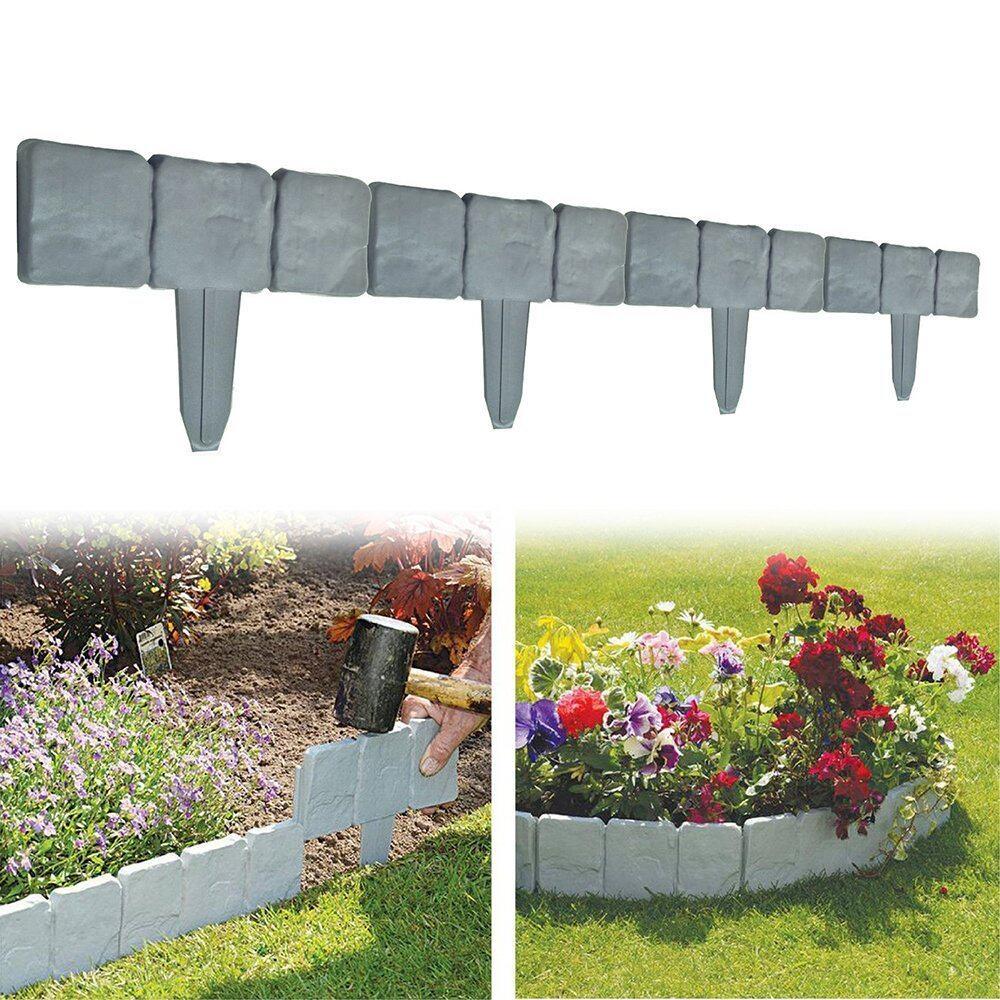 Plastic fence fence Garden fence Garden gardening fence Christmas villa Outdoor foldable fence