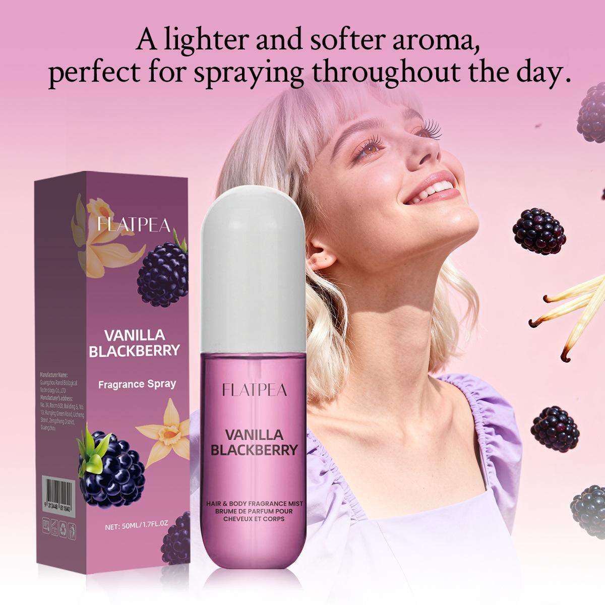 Women's 50ML Perfume/hair Fragrance, Blackberry Fig Vanilla Scent, Hair Oil, Hormone Seduction, Anti-Frizz Nourishment