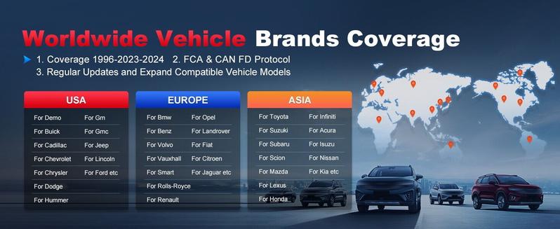 XTOOL D6S Car OBD2 Scanner Full System Diagnostic Scan Tool, CAN FD, 30+ Resets, Lifetime Free Updates Autos Vehicle Automotive