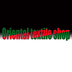 Oriental textile shop