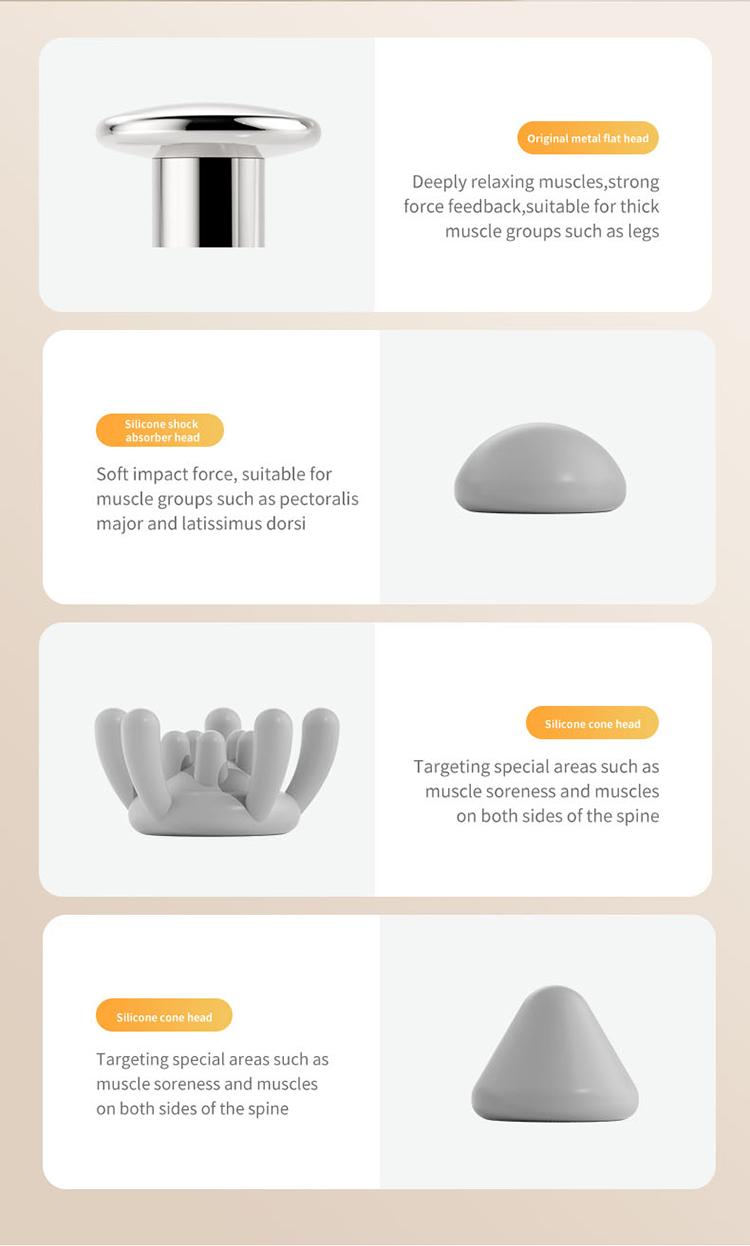 Mini Handheld Massage Gun, Portable Deep Muscle Massager, 3000 Impacts/min, 9mm Depth, USB Charging, Ai Timer, Mother's Day Gift