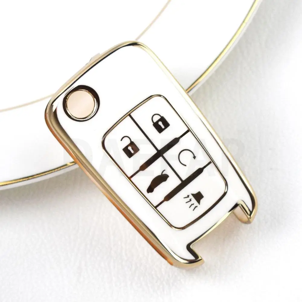 5 - Gold Line White