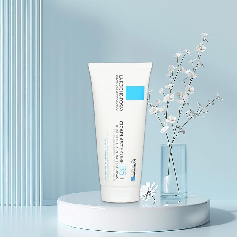La Roche-Posay Cicaplast Baume B5 Soothing Repairing Balm 100ml/97g/3.3oz | Antibacterial Collagen Complex Moisturizer | For Sensitive Dry Skin Peeling | Hypoallergenic Gentle Everyday Mild Care La Roche-Posay Cicaplast Baume B5 Soothing Repairing Balm 100ml/97g/3.3oz | Antibacterial Collagen Complex Moisturizer | For Sensitive Dry Skin Peeling | Hypoallergenic Gentle Everyday Mild Care