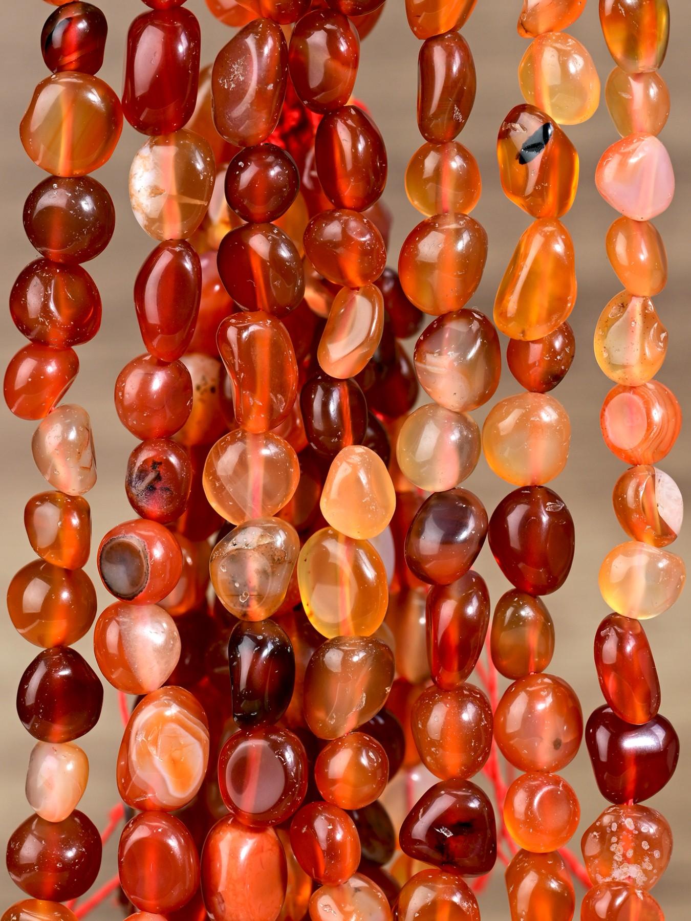 40 cm Natural Citrine Carnelian Amethyst Mixed Crystal Beads, Irregular Loose Beads for Jewelry Making, Handmade Bracelet Necklace Additions, 6x8mm Beads