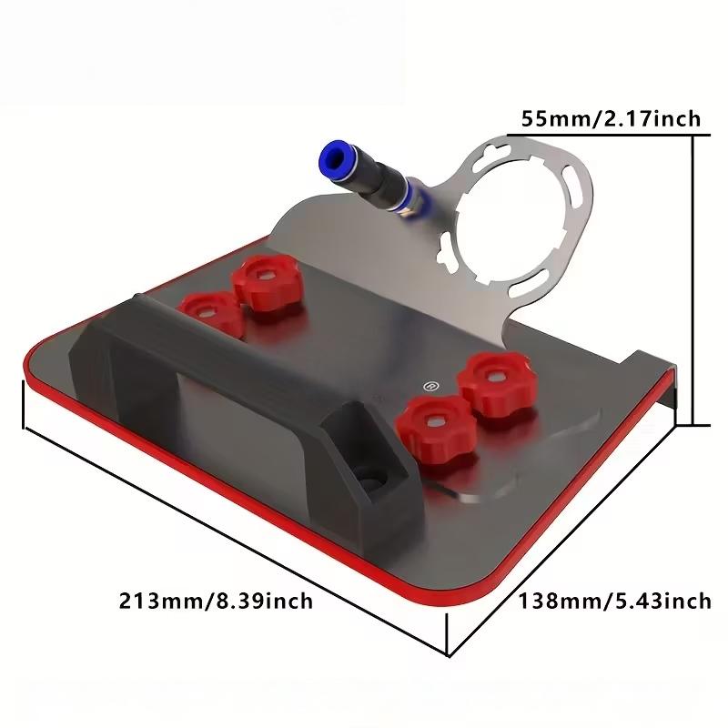 Angle Grinder Stand for Tile 45° Chamfer Cutting, 45 Degree Tile Chamfering Tool for Cutting Ceramic Stone, Adjustable Angle Grinder Bracket for 100-Type Angle Grinder