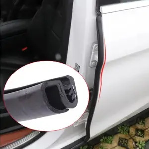 Car Door Weatherstrip, Car Rubber Seal Strip Filler, B Pillar Protective Sealing Strip, Auto Accessories Sticker