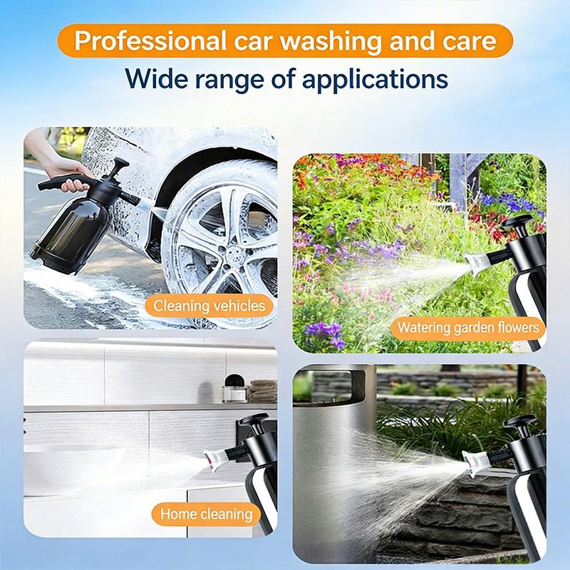 High-Pressure Air Pressure Sprayer, Foam Watering Can, Flower Irrigation, Glass Window Cleaning Spray Bottle, Home Use