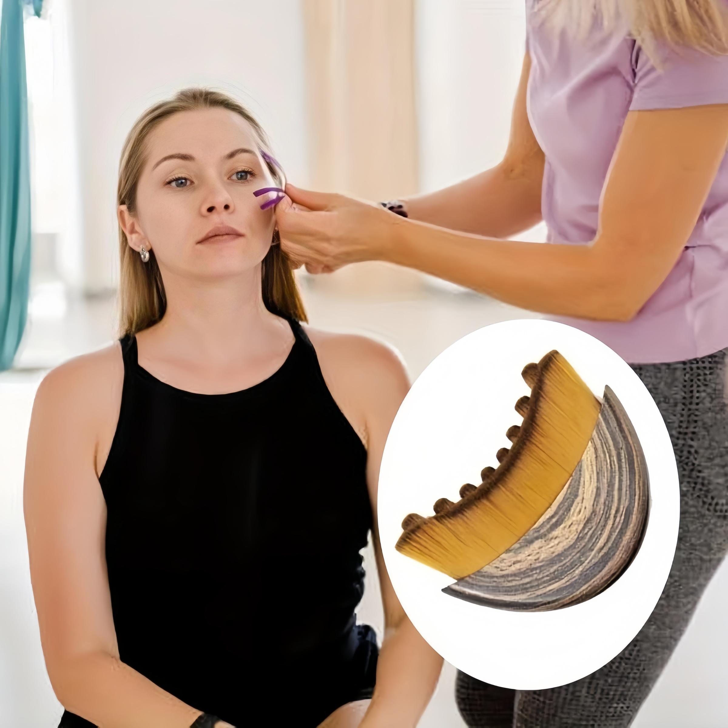 Reusable Facial Lift Bandage Set, Face Lifting Strap, V-Line Face Slimming, Face Jawline Shaper, Lymph Contour Brush Massager, Skin Tightening, Ergonomic Design, Precision Fit