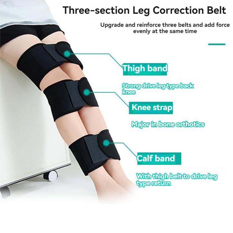 Leg Correction Belt 3 In 1 Leg Corrector Bandage  O Or X Adjustable Leg Posture Correction Belt Bow Leg Corrector Inside Eight Character Corrector Leggings Belt Knock Knee Braces