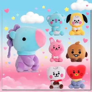 2026 Hot BTed 21Plush Toys 18~24cm Kawaii Mini Keychain Anime Pendant Ornament for Kids Bt Soft Stuffed Animals Doll Gift