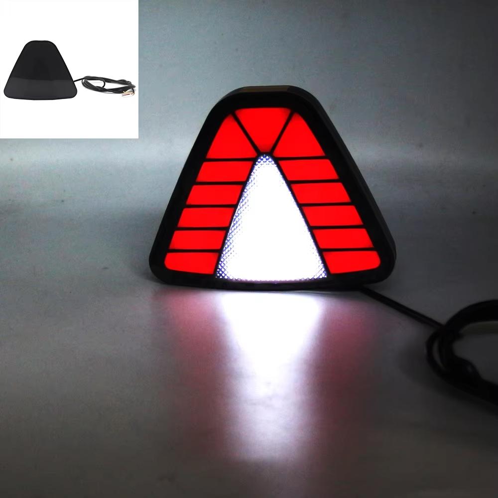 Car Motorcycle LED Brake Pilot Light Rear Tail Flash Lights Auto Warning Reverse Stop Safety Signal Lamp Led Blinker 12V