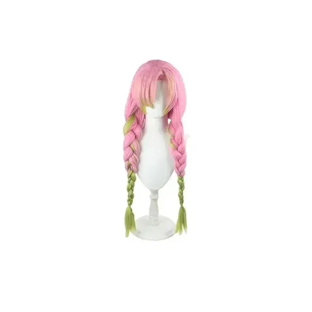 Anime Kanroji Mitsuri Cosplay Costume Kimono Haori Dress Wig Clothes Halloween Costume for Adult