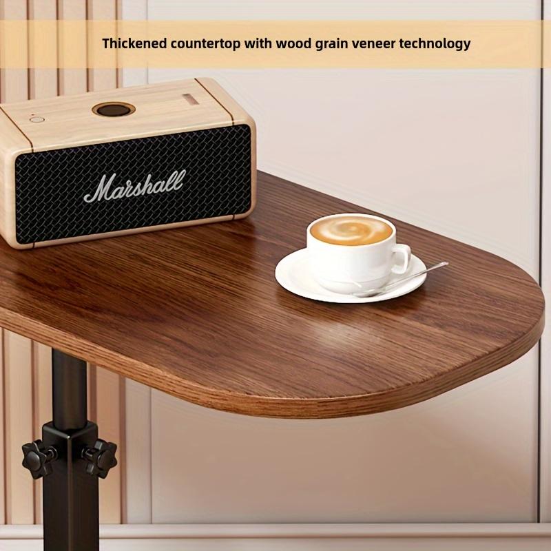 1PC Portable Ergonomic Height Adjustable Folding Wooden Side Table/Laptop Desk Foldable Design - Ideal for Home Office Desk, Coffee Table, Bedside Sofa & Office Reception Area, Black Friday Deal: Home Office Furniture, Christmas Gift for Remote Workers