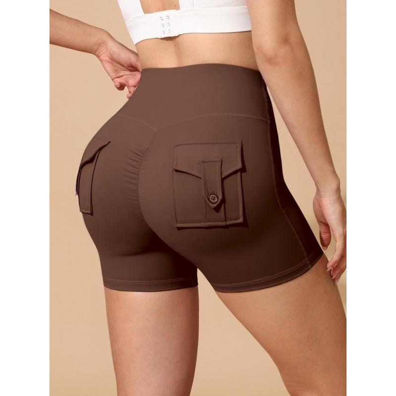 High Waist Yoga Pants with Phone Pocket| Butt Lifting Micro Flare Leggings No Chafing Workout Leggings