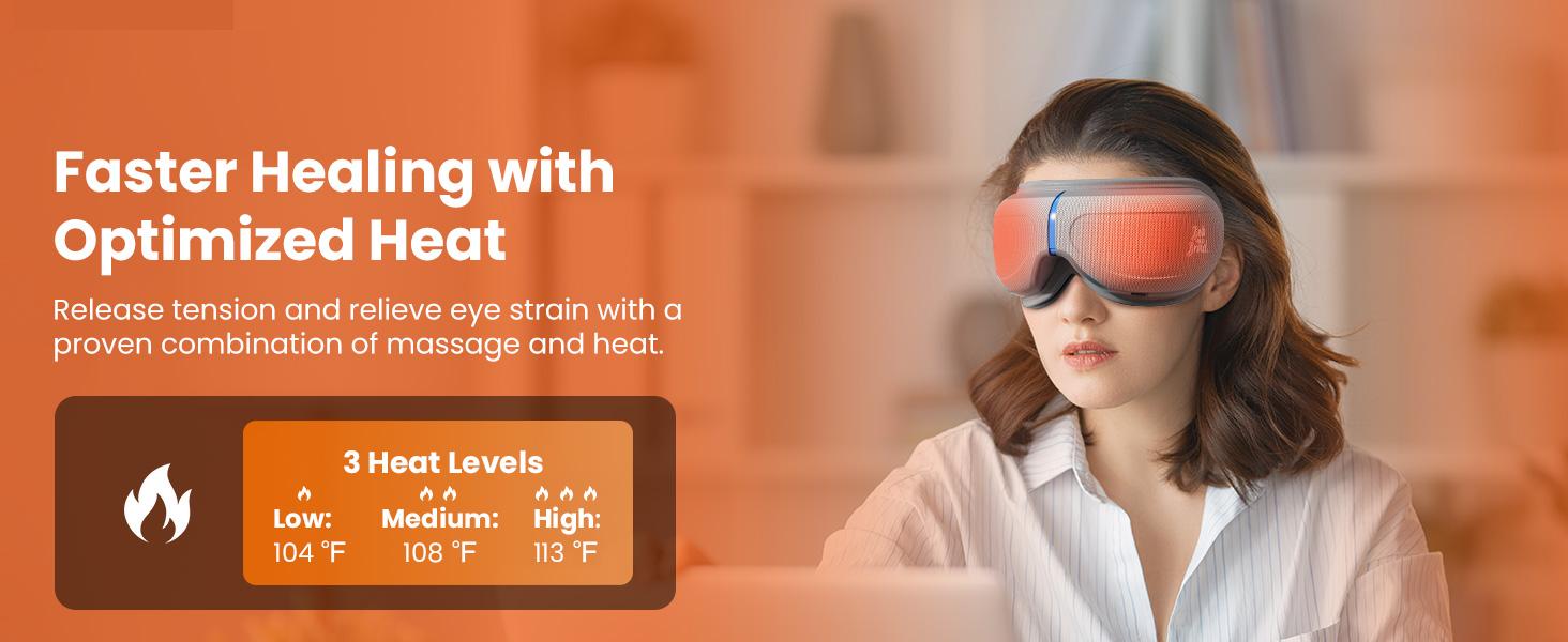 BOB AND BRAD Smart Eye Massager EyeOasis 2 - Adjustable Heated Eye Massager Comfort with Compression Music Therapy Relief for Migraines Relaxation, Pressure Reduce Dry Eye Improve Sleep,Olympic trials Massaging with Storage,Ideal Gifts for Relieve Black BOB AND BRAD Smart Eye Massager EyeOasis 2 - Adjustable Heated Eye Massager Comfort with Compression Music Therapy Relief for Migraines Relaxation, Pressure Reduce Dry Eye Improve Sleep,Olympic trials Massaging with Storage,Ideal Gifts for Relieve Black