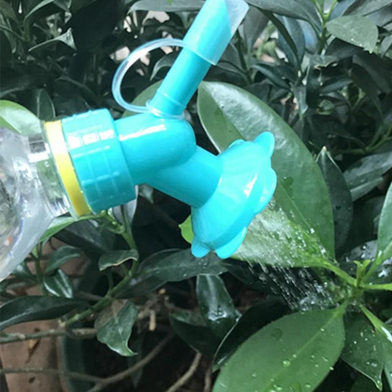 Sunflower Dual Head Sprinkler Nozzle Set, Garden Watering Tool for Plants & Flowers, Efficient Irrigation System for Outdoor Use