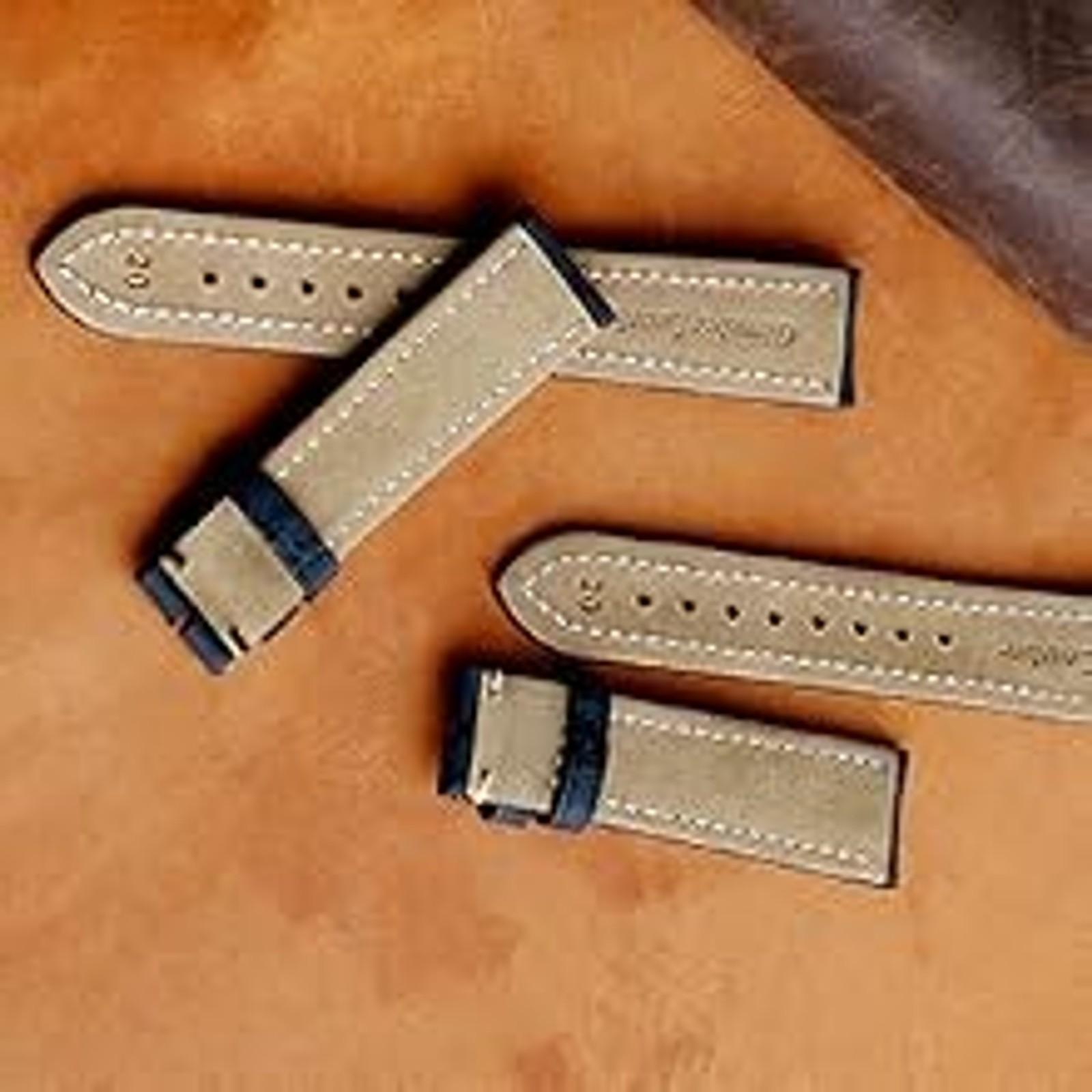 Vintage Leather Replacement Watch Strap Bracelet, Band Width 14mm-24mmGift