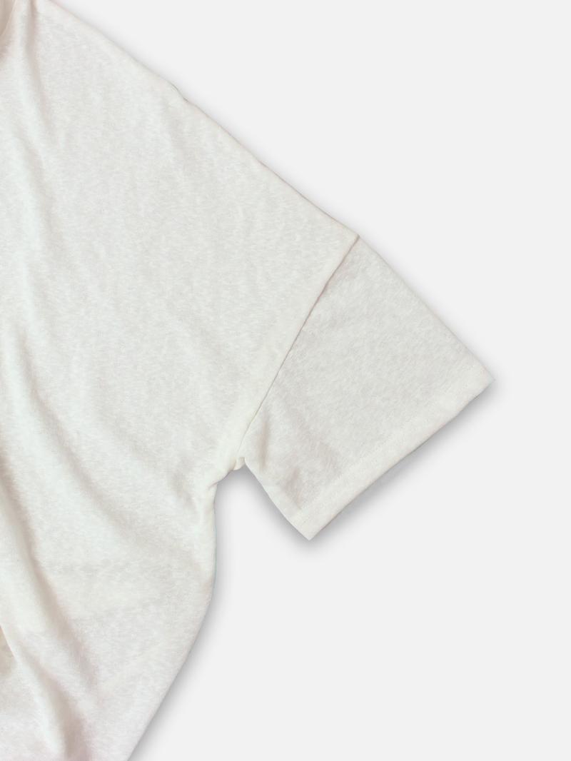 Loose Fit Sleepwear Dress, Thin Half-Transparent Short Sleeve Home Wear, Soft Lightweight Casual Style, Side Slit Design for All Seasons