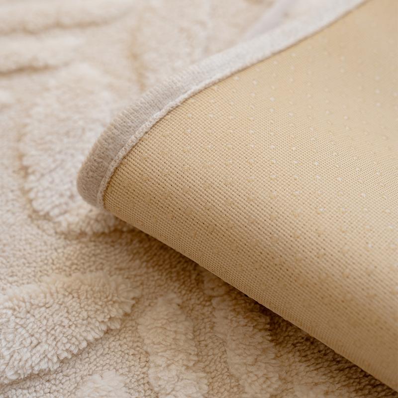 Modern Style Pet-Friendly Sofa Cover, Soft Sofa Protector, Anti-Slip Dustproof Cat Scratch Protection, Cotton Velvet Cushion Pad