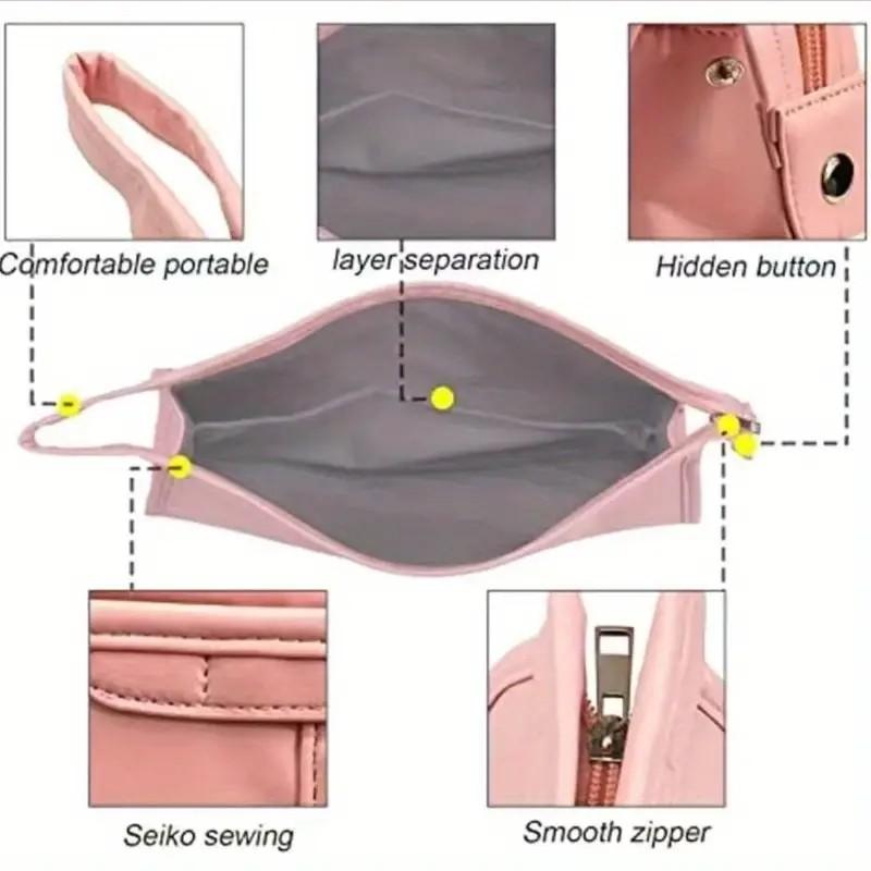 Waterproof Handbag for Stylists and Hair Dryers, Durable Travel Organizer with Smooth Zipper, Ideal for Dyson and Similar Models, Travel Essentials