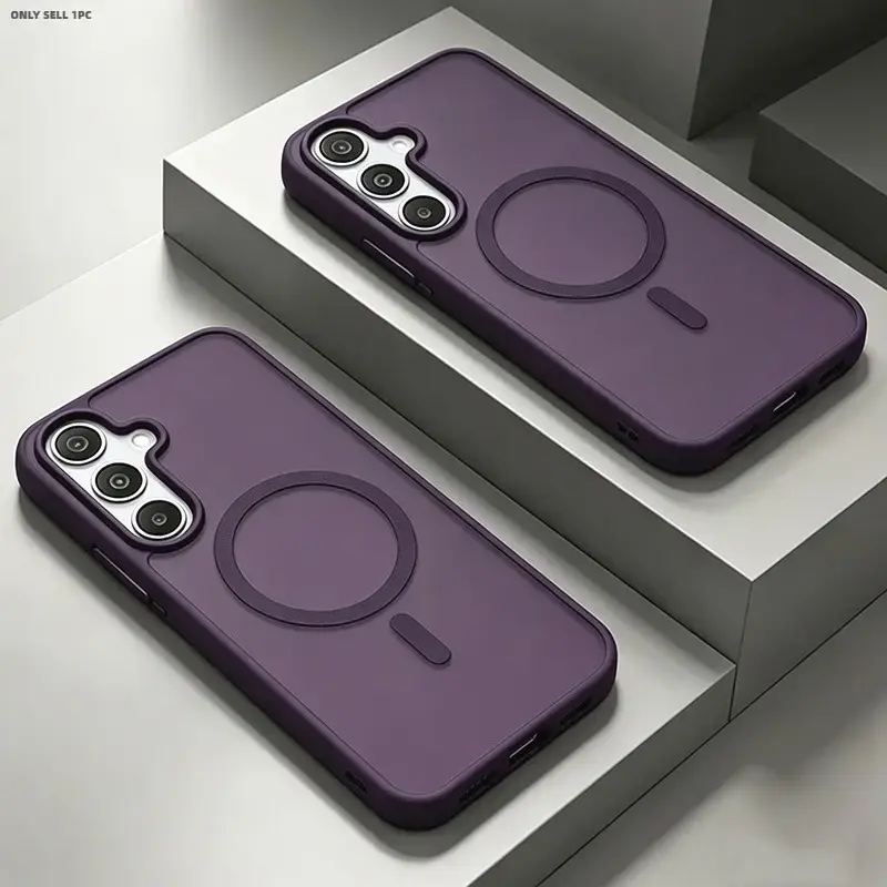 Matte Translucent Protective Shockproof Phone Case Mobile Phone Cover Suitable for Samsung Galaxy A57 A37 A56 A55 A35 5G A36 A17 A07 A16 5G S26 Ultra S26 S25 Ultra S25 S24 S23 S22 Ultra FE Series, Daily Use Cover, Mother's Day Gift