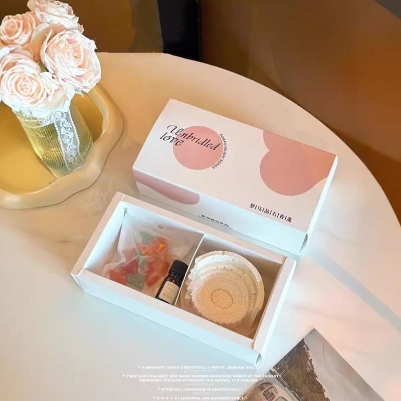 Roman Colosseum Scent Diffuser Stone, Natural Crystal, Long-Lasting Home Fragrance, Elegant Gift Box, Odor Eliminator, Room Decor