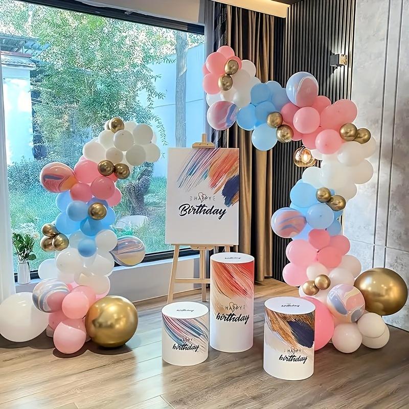 Single Balloon Arch Support with Base, Flexible Bendable Design, Balloon Garland Frame, Complete Background Decor, Balloon Decoration for Home, Courtyard and Lawn Celebration, Balloons Garland Frame
