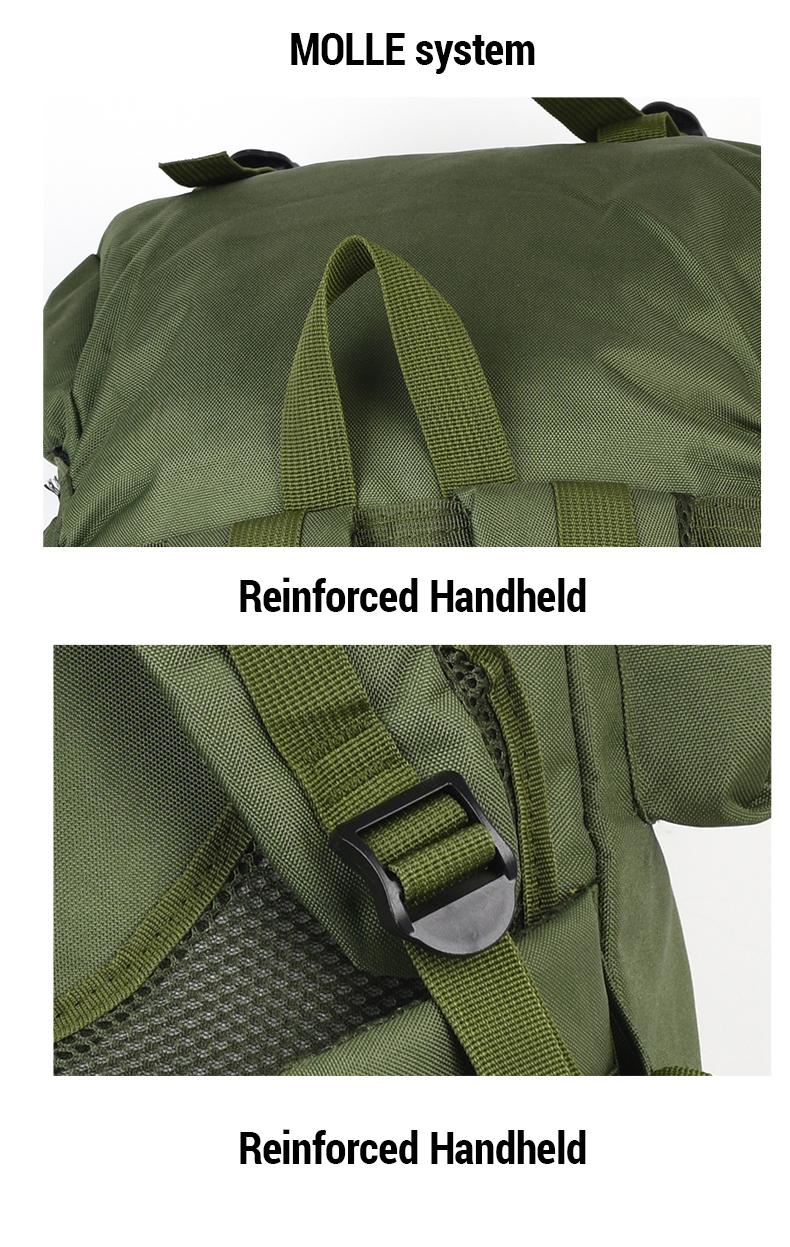 Emergency Escape Bag, 100L Big Forest Bugout Bags, 600D Oxford Fabric Camouflage Bag, Waterproof Breathable Travel Bag, Overnight Biggie Handbag, Rugged and Durable Men's Camouflage Backpack Hiking Camping Hunting, 72 Hour Emergency Escape Bag