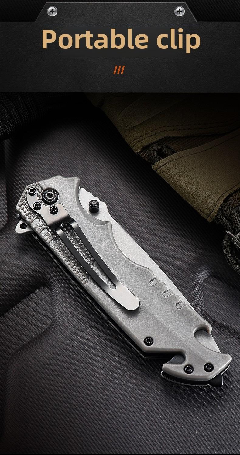 A variety of multifunctional folding knives, high hardness stainless steel, can be used for outdoor self-defense tools men's Christmas gifts Outdoorfun Multipurpose