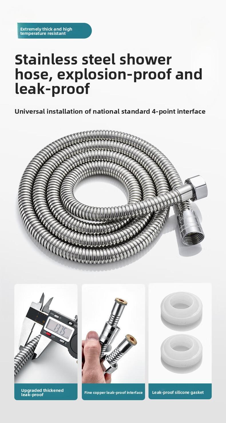 High-pressure shower head, pressurized shower set, bathroom shower spray, high-pressure single-head shower head