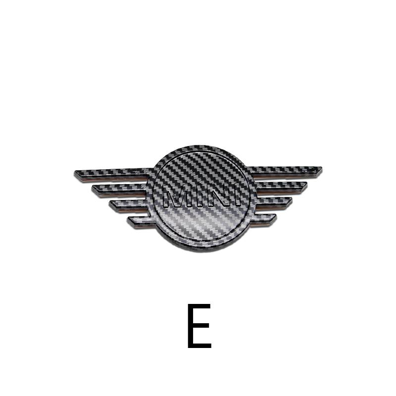 Mini Car Front & Rear Emblem, Scratch-Resistant Exterior Decoration, Replacement Badge for Mini Cooper Countryman Clubman Hatch Convertible