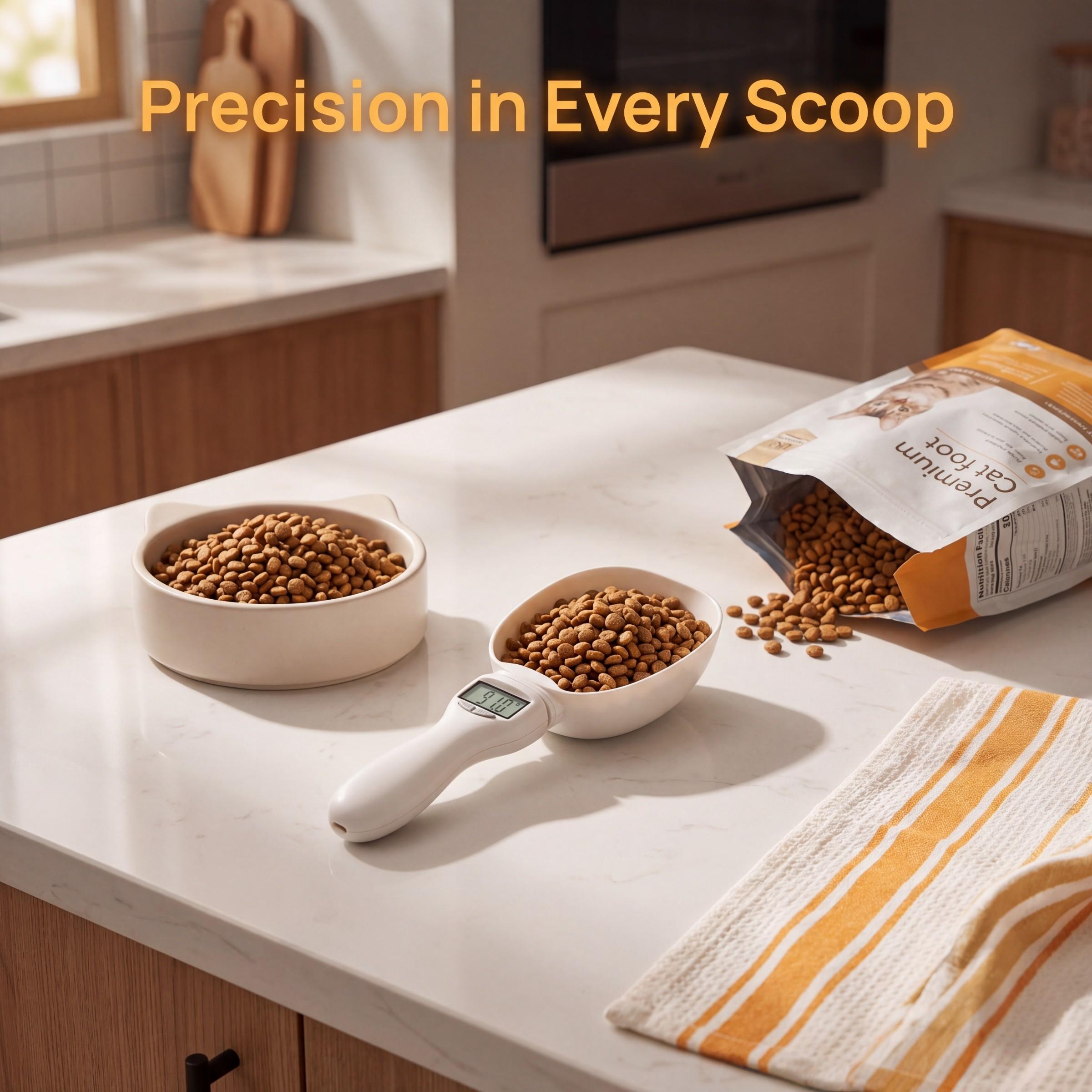 2026 Upgrade Electronic Measuring Spoon with Conversion Function, LED Display Adjustable Measurement Tool, Precision Kitchenware