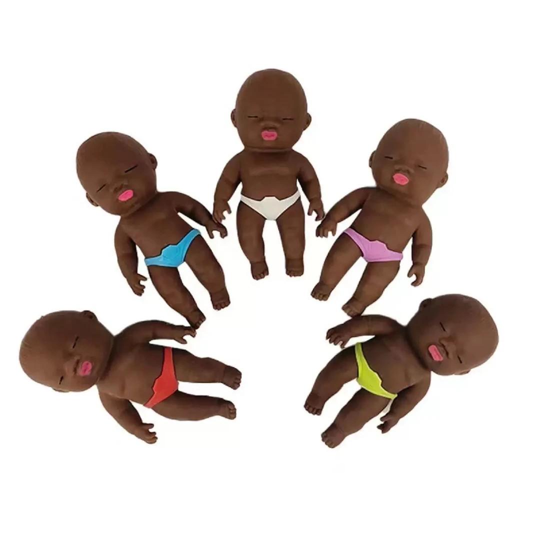 Natalia Doll Stress Relief Toy, Slow Bounce Stretchable Material, Quick Recovery, Fun Prank Gift, Unique Design, Perfect for Friends