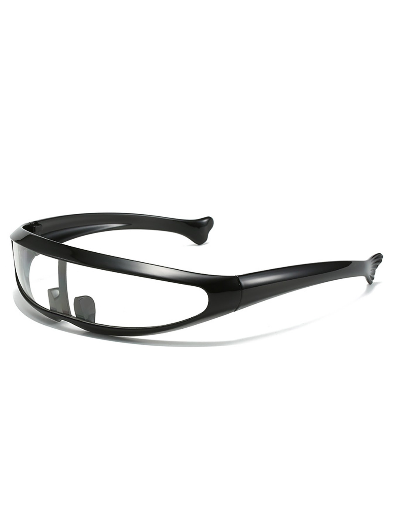 New Dolphin Sunglasses, Wolverine Fish Shape Glasses, Space Robot Men's Outdoor Sports Cycling Shades, Cute Animal Pattern, All Seasons