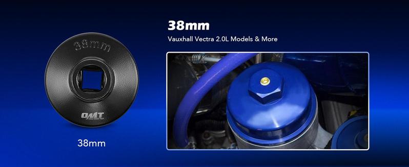 Orion Motor Tech Oil Filter Wrench Socket Set 10pc 3/8" Drive Low Profile, Oil Filter Cap Remove and Install Tool Kit,24mm,27mm, 29mm, 30mm, 32mm, 36mm, 38mm CR-V Compatible with Toyota VW BMW Mercedes, Automotive Maintenance