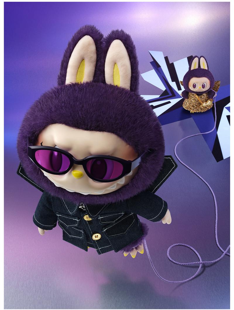 POP MART LABUBU × PRONOUNCE - WINGS OF FORTUNE Vinyl Plush Hanging Card