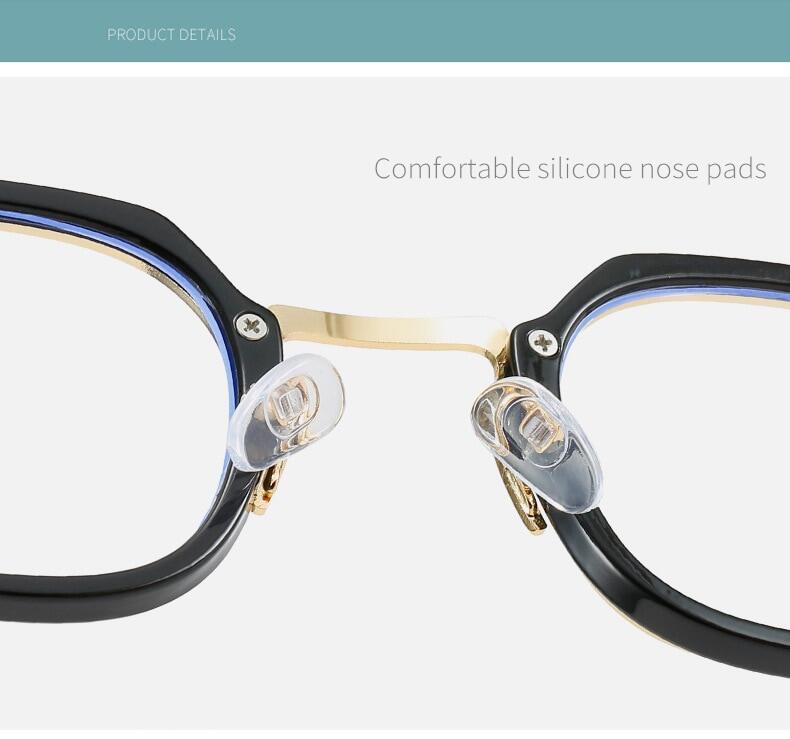 0 To -6.0 Myopia Glasses for Women Men Anti Blue Light Computer Galsses Nearsighted Eyewear Student Optical Eyeglasses