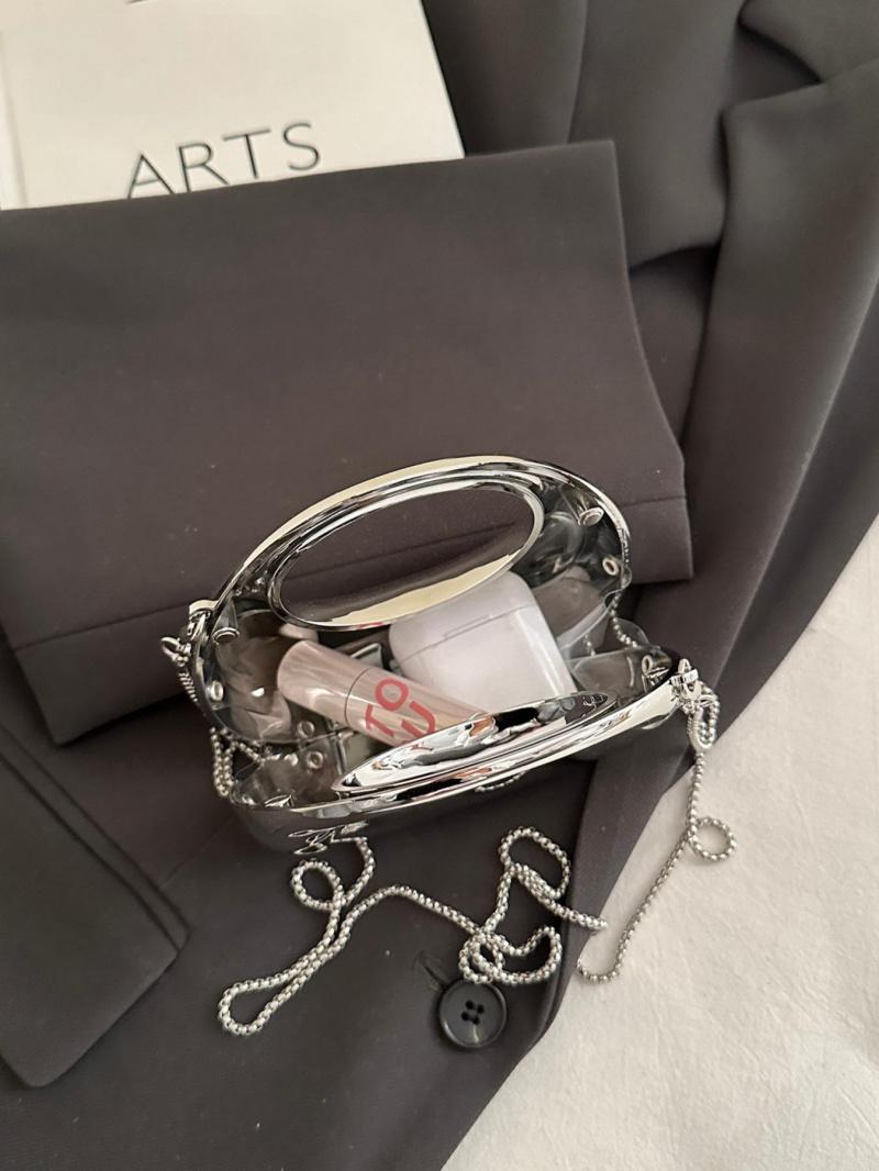 2026 women's acrylic handbag, equipped with a chain shoulder strap, lightweight earphone and coin purse, an elegant and fashionable accessory suitable for everyday and special occasions