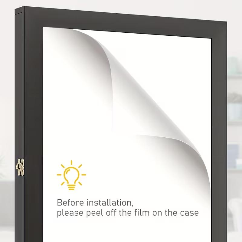 Acrylic signed jersey display box, 18*14 inch top choice for serious collectors, modern minimalist style, display easily on vanity or desk, perfect commemorative jersey showcase