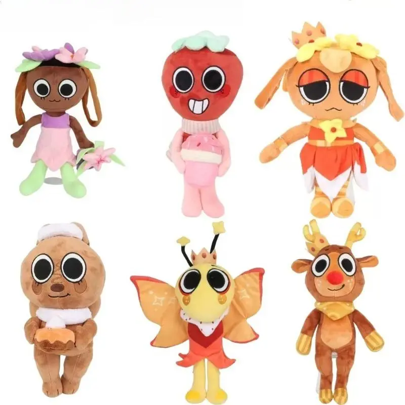 Dandy's World Plush Toy Game Cartoon Periphery Various Styles Cute Doll Decompress Decoration Ornament Soothe Hug Pillow Birthday Gift